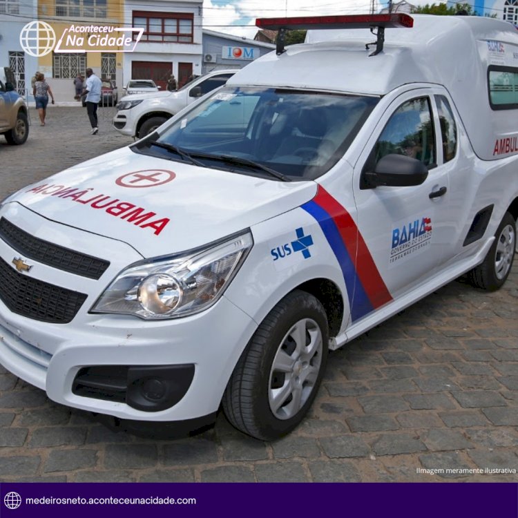Ambulância da Prefeitura de Lajedão é utilizada para transportar porcos, relata moradora